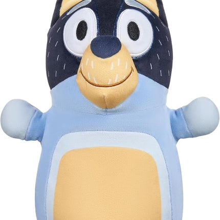 Squishmallows Original Bluey 10-Inch Bandit HugMees - Medium-Sized Ultrasoft Official Jazwares Plush
