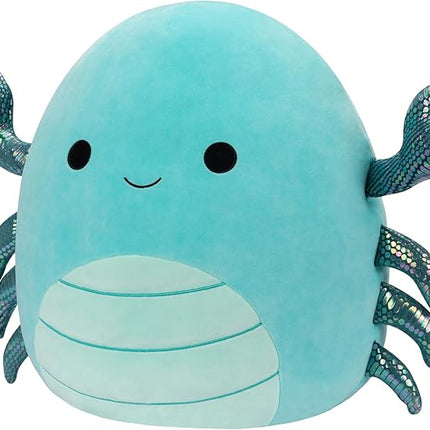 Squishmallows Original 16-Inch Carpio Teal Scorpion - Large Ultrasoft Official Jazwares Plush