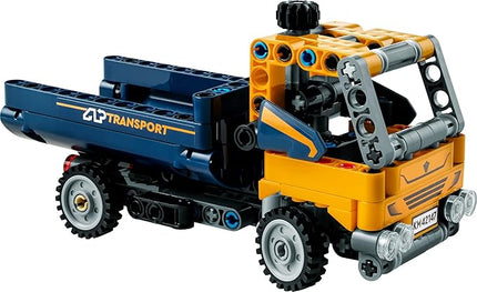 LEGO Technic Dump Truck 42147, 2in1 Toy Set, Construction Vehicle Model to Excavator Digger, Engineering Toys, Gift for Kids, Boys, Girls Ages 7 Plus