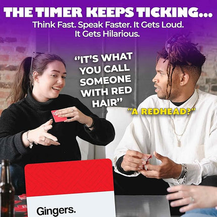 QUOKKA Freedom of Speech Card Board Game - Adult Edition - Fast-Paced | Guess The Word | Easy to Play - Party Game for Game Night