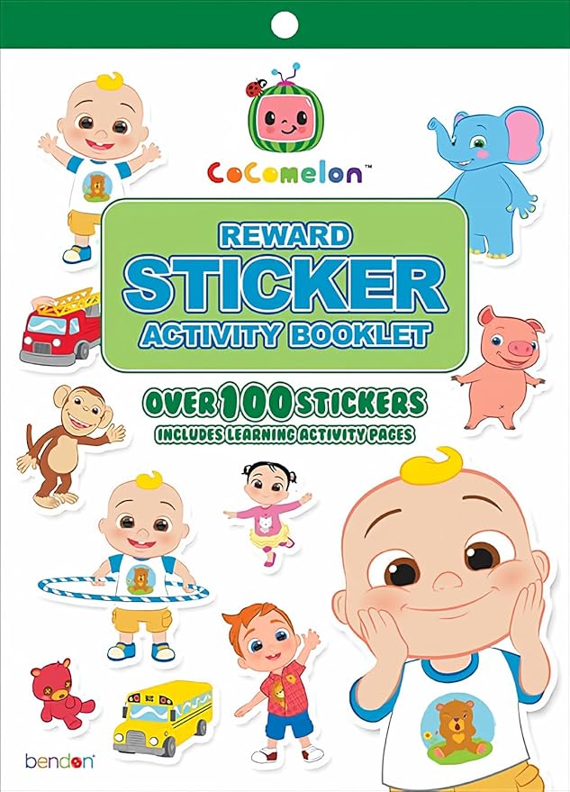 Bendon Rewards Sticker Booklet Pad (Cocomelon)