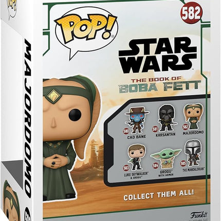 Funko Pop Star Wars: The Book of Boba Fett - Majordomo - Collectable Vinyl Figure - Gift Idea - Official Merchandise - Toys for Kids & Adults - Sci-Fi Fans - Model Figure for Collectors and Display