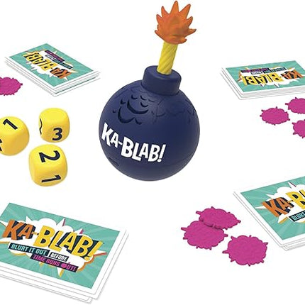 Hasbro Gaming Ka-Blab! Game for Families, Teens and Kids Ages 10 and Up, Family-Friendly Party Game for 2-6 Players, from The Makers of Scattergories