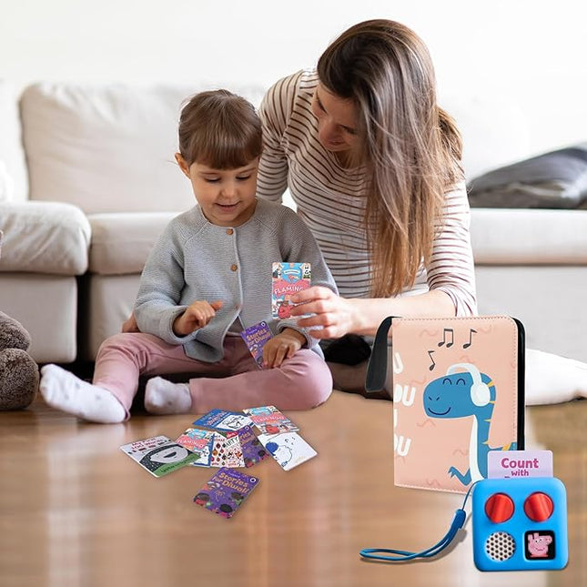 Yoto Card Holder for Yoto Player Cards,480 Pockets Large Capacity Card Case Binder,Portable Waterproof Card Storage Bag with Removable Sleeves for Yoto Story Mini Player Cards