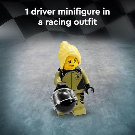 Lego Speed Champions: Lamborghini Lambo V12 Vision Gran Turismo Buildable Toy 76923