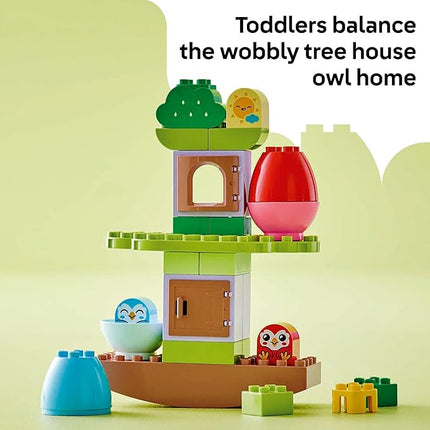 LEGO DUPLO My First Balancing & Stacking Tree Toddler Sensory Building Blocks - Learning & Education Toys for Preschool - Birthday Gifts for 1-3 Year Old Boys & Girls - 10440