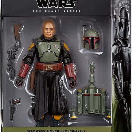 STAR WARS The Black Series Boba Fett (Throne Room) Toy 6-Inch-Scale The Book of Boba Fett Collectible Figure, Kids Ages 4 and Up