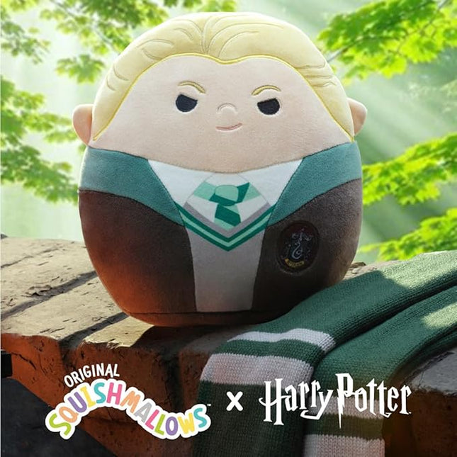 Squishmallows Original “Harry Potter” 10in Draco Malfoy Plush - Ultrasoft Official Jazwares Plush (Medium-Sized)