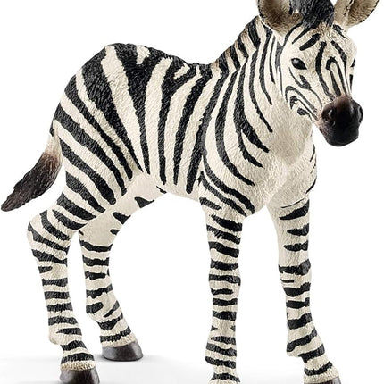 Schleich Wild Life, Animal Figurine, Animal Toys for Boys and Girls 3-8 Years Old, Zebra Foal, Ages 3+