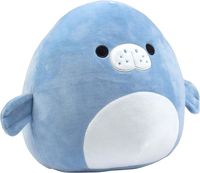 Squishmallows Original 8-Inch Maeve The Manatee - Official Jazwares Plush - Collectible Soft & Squishy Manatee Stuffed Animal Toy - Add to Your Squad - Gift for Kids, Girls & Boys