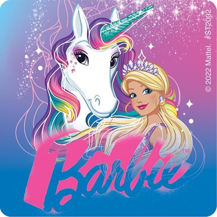 SmileMakers Barbie Fantasy 2.5" Stickers 100 ct