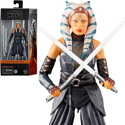 STAR WARS The Black Series Ahsoka Tano Toy 6-Inch-Scale The Mandalorian Collectible Action Figure, Toys for Kids Ages 4 and Up