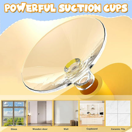 Race Track, Flex Track 12.8 Ft Starter Set, Car Truck Track Compatible with Hot Wheels and Diecast 1/64th Cars, Classic Long Roll Up Race Track with 4 Cars and 12 Suckers, Gifts for Kids Toddlers