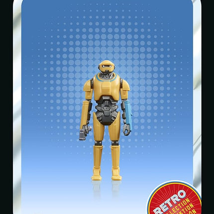 STAR WARS Retro Collection NED-8 Toy 3.75-Inch-Scale OBI-Wan Kenobi Collectible Action Figure, Toys for Kids Ages 4 and Up, Multicolored, F5774