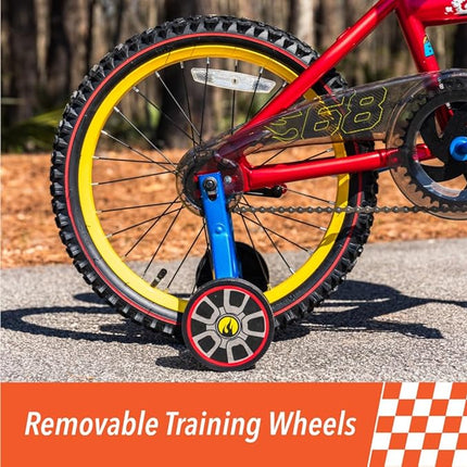 Dynacraft Hot Wheels 12" Children's Bike – Exciting, Red Design, Sturdy and Durable, Perfect for Kids Learning to Ride, Easy to Assemble, Ideal for Young Riders Ages 3-5 Years