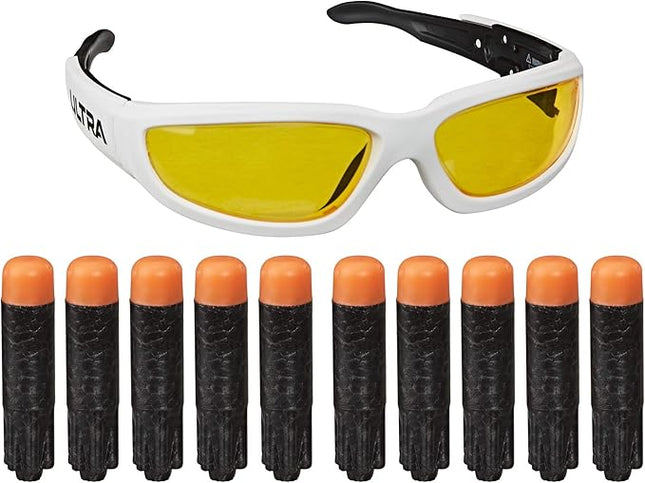Nerf Ultra Vision Gear and 10 Darts - Ultimate Dart Blasting - Compatible Ultra Blasters