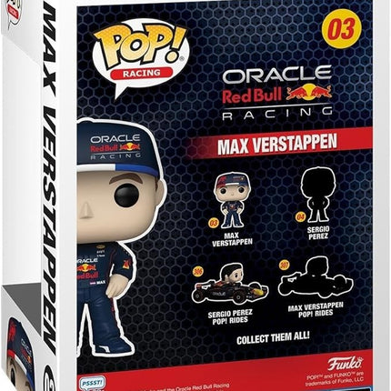 Funko POP! Vinyl: Formula 1- Max Verstappen - Red Bull F1 - Collectable Vinyl Figure - Gift Idea - Official Merchandise - for Kids & Adults - Sports Fans - Model Figure for Collectors and Display