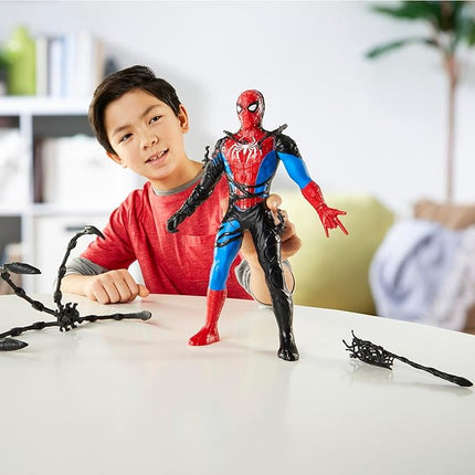 Spider-Man Marvel VenomVersus Liquid Shifter Action Figure with Accessories, 11-Inch-Scale Super Hero Toys for Kids Ages 4 and Up