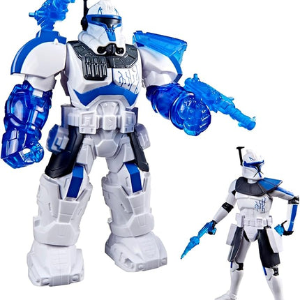 STAR WARS Epic World of Action Clone Captain Rex Mech Force Suit, 6.5-Inch Mech Suit & 4-Inch Action Figure, Toys for Boys & Girls Ages 4+ (Amazon Exclusive)