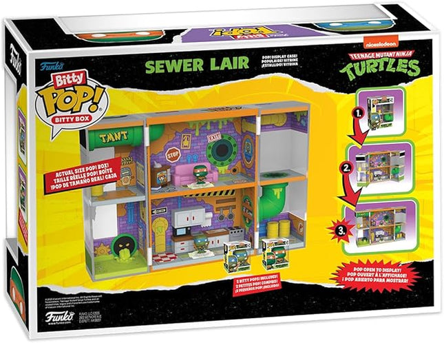 Funko Pop! Bitty Boxes: Teenage Mutant Ninja Turtles - Sewer Lair - Collectable Vinyl Figure - Gift Idea - Official Merchandise - Toys for Kids & Adults - Model Figure for Collectors