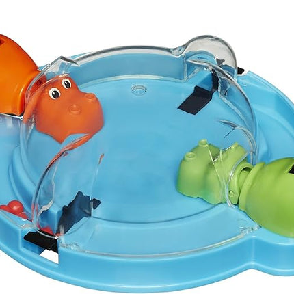 Hasbro Gaming Elefun & Friends Hungry Hungry Hippos Grab & Go Game (Includes 2 Chomping Hippos)