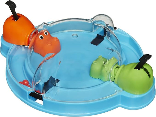 Hasbro Gaming Elefun & Friends Hungry Hungry Hippos Grab & Go Game (Includes 2 Chomping Hippos)