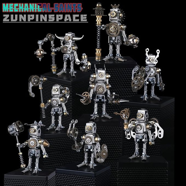 3D Metal Puzzle for Adults, Metal Model kit, combinable 3D Puzzle, 3D Mechanical Saint Puzzle, Fun DIY Assembly - The Best Gift for Men