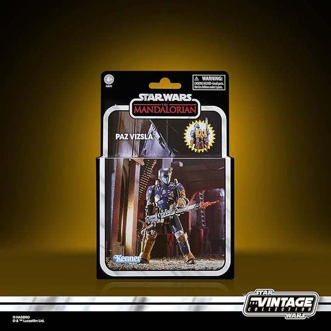 STAR WARS The Vintage Collection Paz Vizsla, The Mandalorian 3.75-Inch Collectible Action Figures, Ages 4 and Up