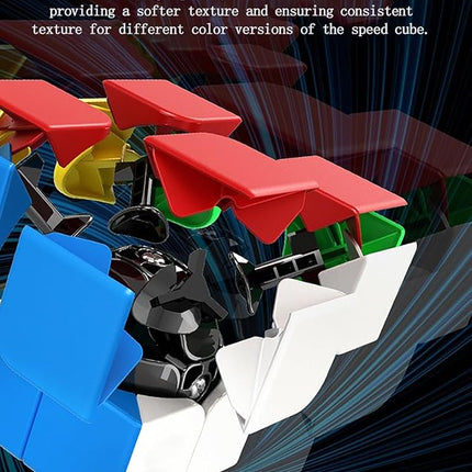 CFMOUR Speed Cube 2x2 3x3 Set - Moyu Meilong 2C+3C Stickerless Magic Cubes Bundle | Fast, Smooth and Durable Puzzle Cube Brain Toy Games for Kids&Adults