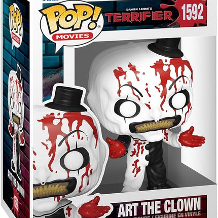 Funko POP! Movies: Terrifier 2 - Art The Clown - Bloody - Collectable Vinyl Figure - Gift Idea - Official Merchandise - for Kids & Adults - Horror Fans - Model Figure for Collectors and Display