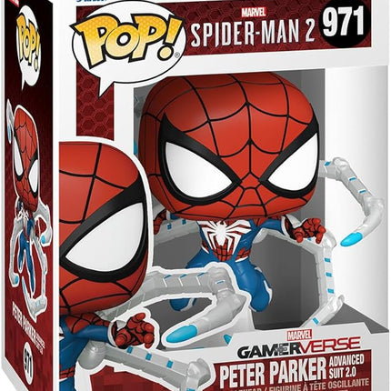 Funko POP! Games: Spider-Man 2- Peter Parker Suit - Spider-Man - Collectable Vinyl Figure - Gift Idea - Official Merchandise - for Kids & Adults - Video Games Fans - Model Figure for Collectors