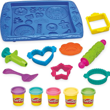 Play-Doh Kitchen Creations Cookie Creations Playset, Kids Arts & Crafts Set, Preschool Play Food Toys, Easter Gifts for Girls & Boys, Ages 3+ (Amazon Exclusive)