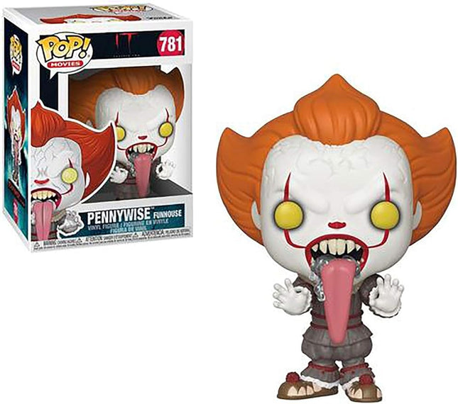Funko Pop! Movies: It 2 - Pennywise with Dog Tongue, Multicolor, us one-Size