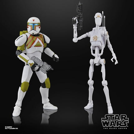 STAR WARS The Black Series Clone Commando (Urban Fighter) & B1 Battle Droid (Training), Battlefront II 6 Inch Action Figures (Amazon Exclusive)
