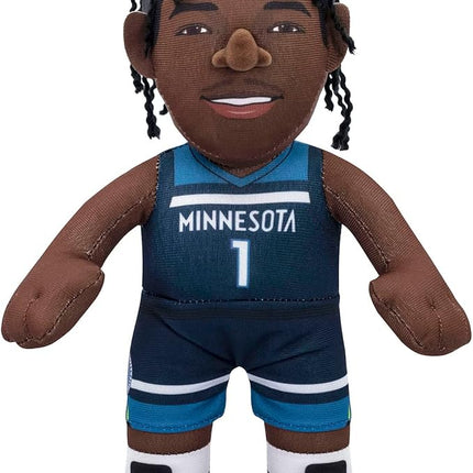 Bleacher Creatures Minnesota Timberwolves Anthony Edwards 10" Plush Figure - A Superstar for Play Or Display
