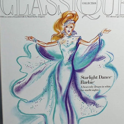 1 X Barbie Doll Starlight Dance Classique 1995