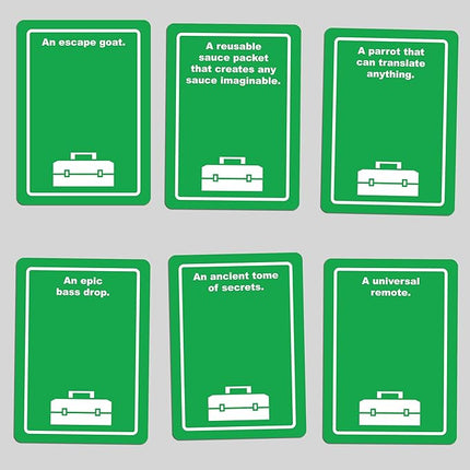 Danger The Game: The Card Game of Bizarre Dangers and Rescues - Family & Adult Game Night - Easy to Learn - Party Games - Family Board Games - 3+ Players