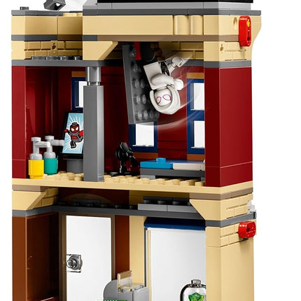 LEGO Marvel Spider-Man vs. Oscorp Building Toy - Pretend Play Set W/8 Toy Minifigures for Boys & Girls, Ages 10+ - Super Hero Building Blocks for Preteens Idea for Birthdays - 76324