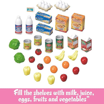 Calico Critters Grocery Market - Shop, Play, and Let Creativity Bloom!, Cream & Brown