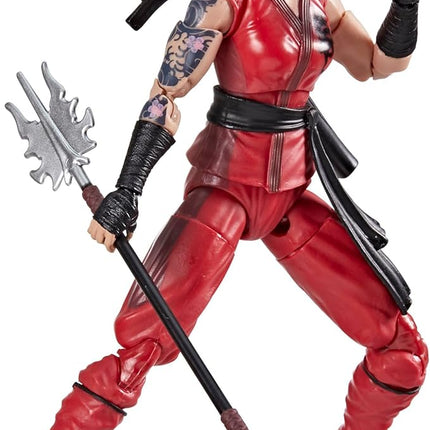G.I. Joe Classified Series #124, Kim Jinx Arashikage, Collectible 6-Inch Ninja Action Figure with 7 Accessories