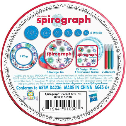 Spirograph Mini Gift Tin, Multi (1030Z)