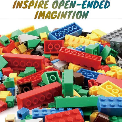 1500 Pieces Building Bricks, Classic Bulk Small Blocks, Classic Bricks Set Basic Building Blocks Compatible with All Major Brands