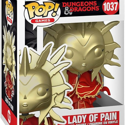 Funko Pop Games: Dungeon's and Dragons - Lady of Pain - D&D - Collectable Vinyl Figure - Gift Idea - Official Merchandise - Toys for Kids & Adults - Video Games Fans - Model Figure for Collectors