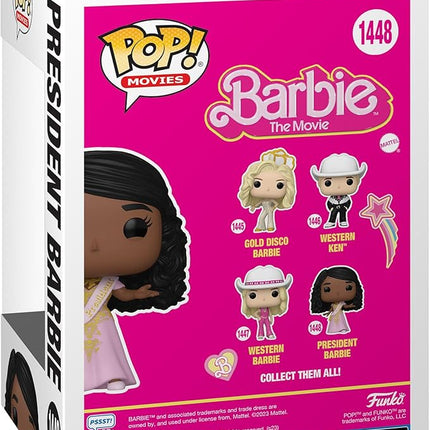 Funko POP! Movies: Barbie - President Barbie - Collectable Vinyl Figure - Gift Idea - Official Merchandise - for Kids & Adults - Movies Fans - Model Figure for Collectors and Display