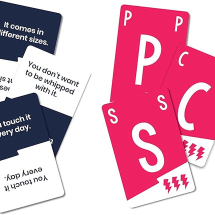 Slingz - The Quick and Hilariously Spicy Categories Card Game | 2-7 Players | for Adults, College Students, Game Nights, Parties and More | by The Darker Side Games