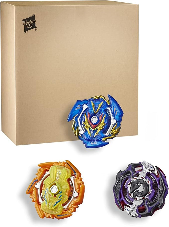 Beyblade Burst Rise Hypersphere Battle Guardians 3-Pack - Solar Sphinx S5, Gargoyle G5, Sword Valtryek V5 Battling Top Toys