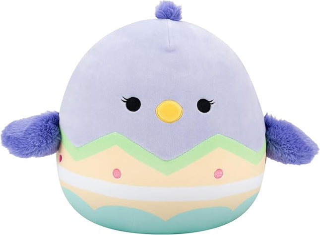 Squishmallows Original 12in Tulip The Purple Chick in Multicolored – Official Jazwares Plush (Medium-Sized)