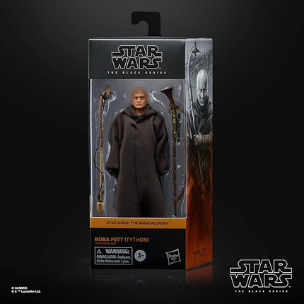 STAR WARS The Black Series Boba Fett (Tython) Toy 6-Inch-Scale The Mandalorian Collectible Figure, Toys for Kids Ages 4 and Up