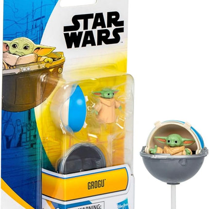 STAR WARS Epic Hero Series Grogu 1-Inch-Tall Action Figure & Hover Pram, Toys for 4 Year Old Boys and Girls