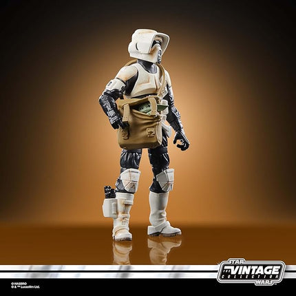 STAR WARS The Vintage Collection Speeder Bike, Scout Trooper & Grogu, The Mandalorian 3.75-Inch Vehicle & Action Figures, Ages 4 and Up
